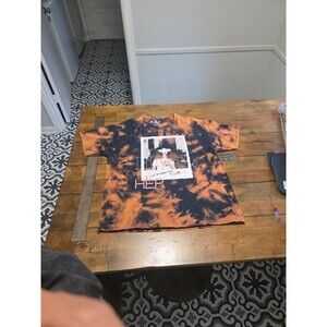 HER I Used To Know Her 2018 Tour T Shirt Adult XL Black Orange Tie Dye